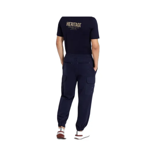 Straight-Leg Cotton-Blend Track Pants