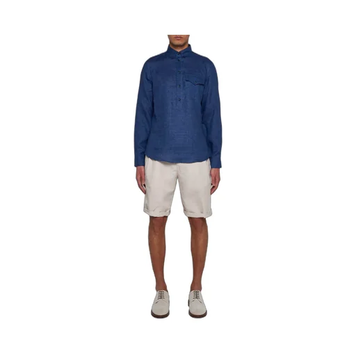 Long-Sleeved Polo Shirt