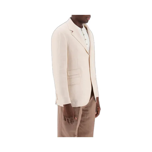 Single-Breasted Tailored Blazer