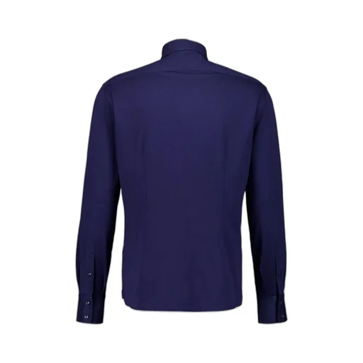 Spread-Collar Cotton Shirt