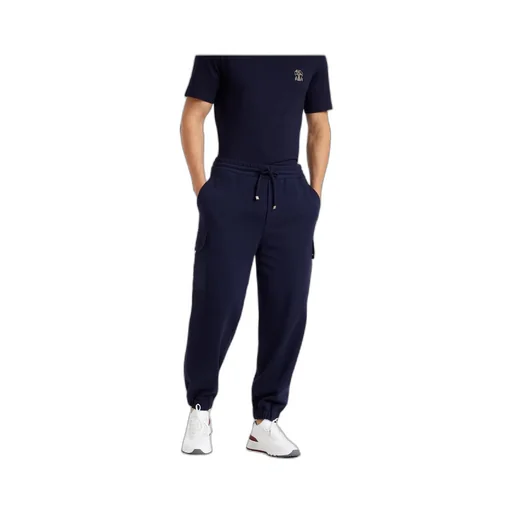 Straight-Leg Cotton-Blend Track Pants