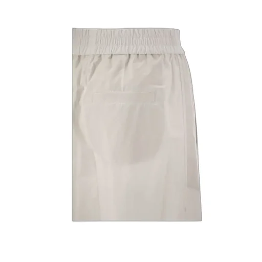 Elasticated Waistband Wide-Leg Trousers