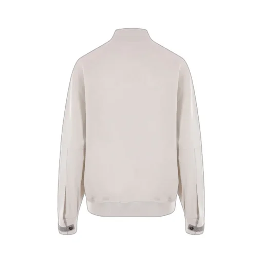 Long Sleeved Zip-Up Sweatshirt