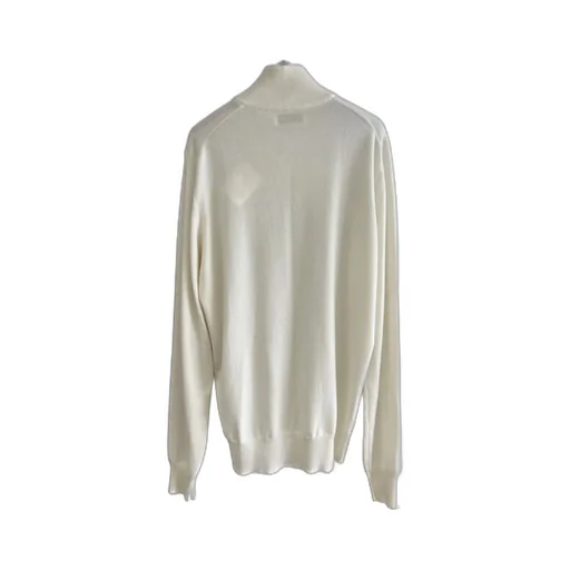 Zip-Up High Neck Cardigan