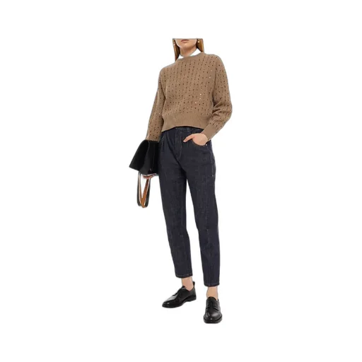 Long-Sleeved Round Neck Sweater
