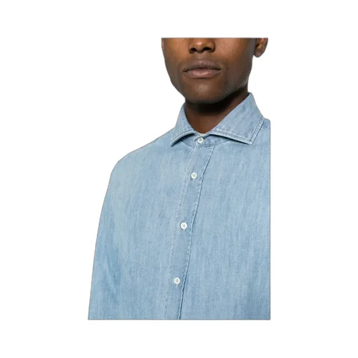 Long Sleeved Denim Shirt