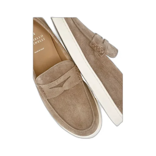 Penny-Slot Slip-On Loafers