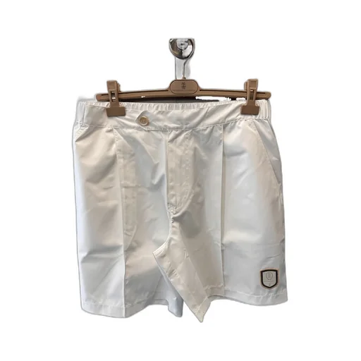 Logo-Appliqué Knee-Length Tailored Shorts