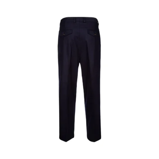 Straight Leg Pleated Tailored Pants