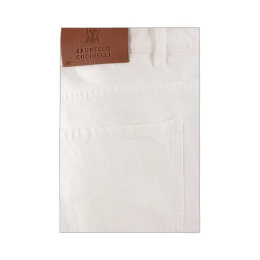 Logo-Embroidered Tapered Denim Jeans