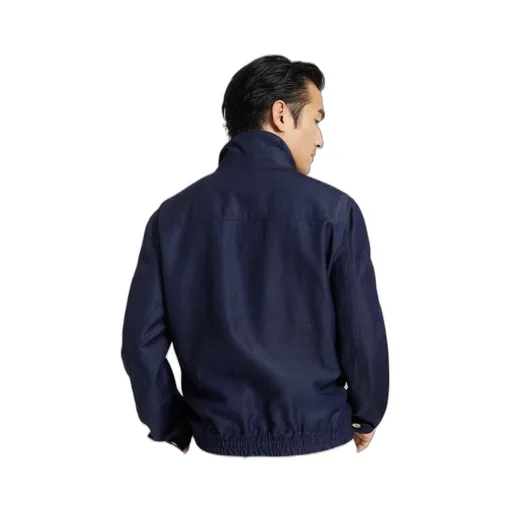 Long-Sleeved Zip-Up Jacket