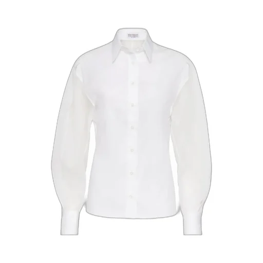 Semi-Sheer Long-Sleeved Shirt