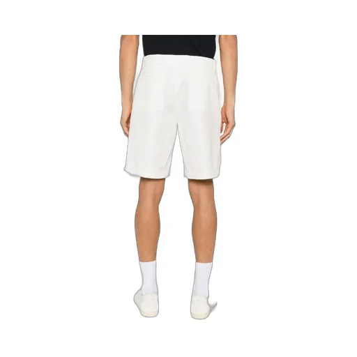 Knee-Length Wide-Leg Bermuda Shorts