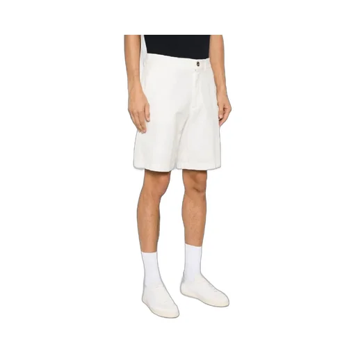Knee-Length Wide-Leg Bermuda Shorts