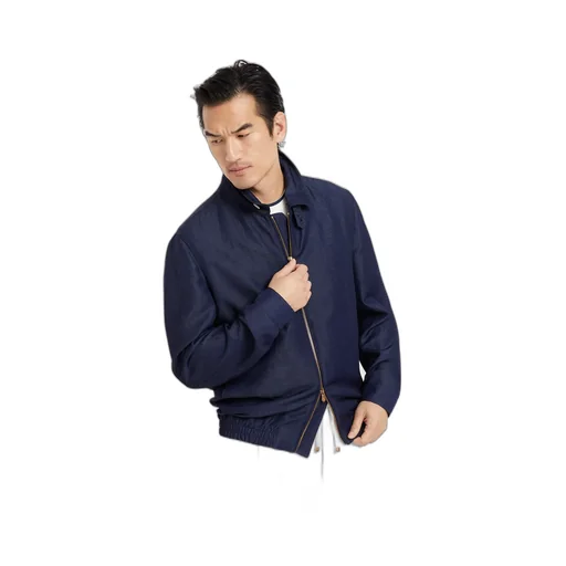 Long-Sleeved Zip-Up Jacket