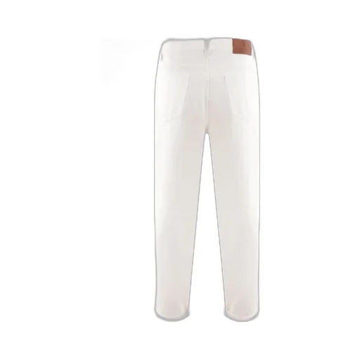 Logo-Embroidered Tapered Denim Jeans