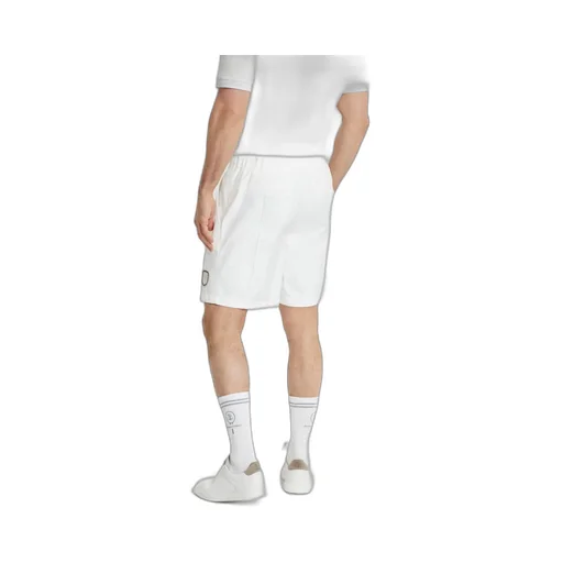 Logo-Appliqué Knee-Length Tailored Shorts
