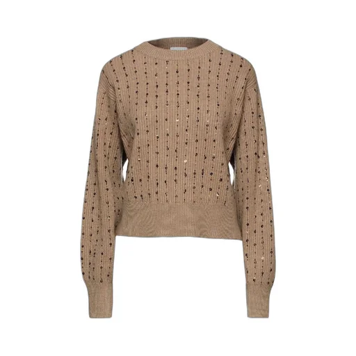 Long-Sleeved Round Neck Sweater