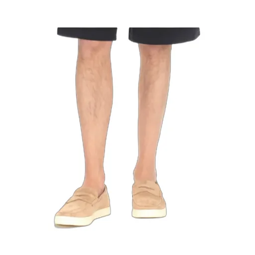 Penny-Slot Slip-On Loafers