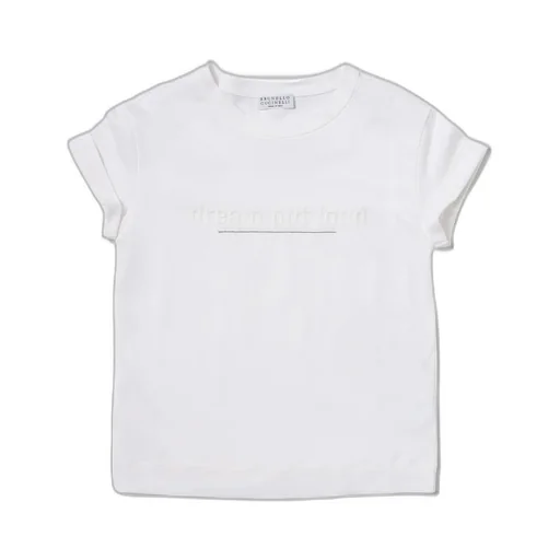 Slogan Detailed Crewneck T-Shirt