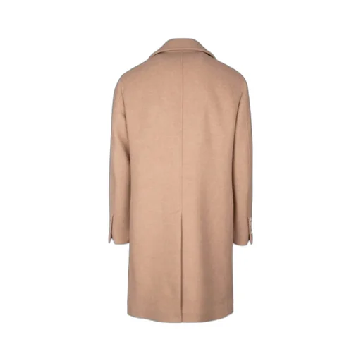 Double-Breasted Wool-Blend Coat