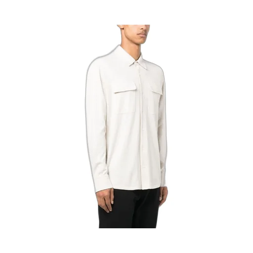 Long-Sleeve Cotton Shirt