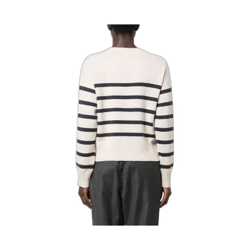 Striped Crew-Neck Cashmere Jumper