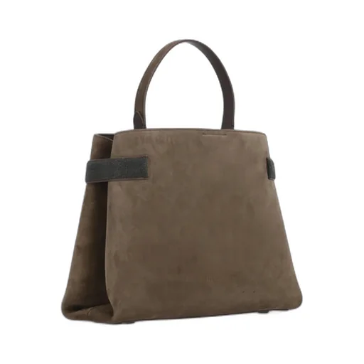 Embellished Top Handle Bag