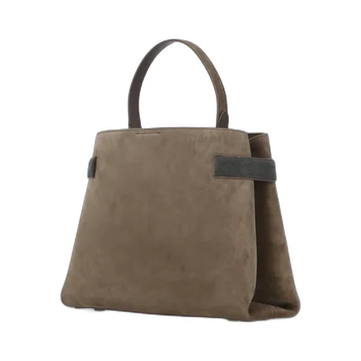 Embellished Top Handle Bag