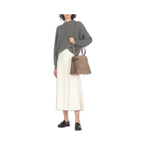 Embellished Top Handle Bag