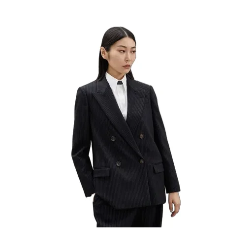 Double-Breasted Wool Blazer