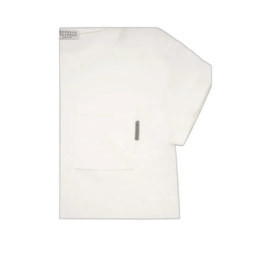 T-Shirt With Round Neck And Short Sleeves