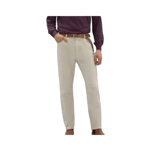 Straight Leg Logo Patch Pants