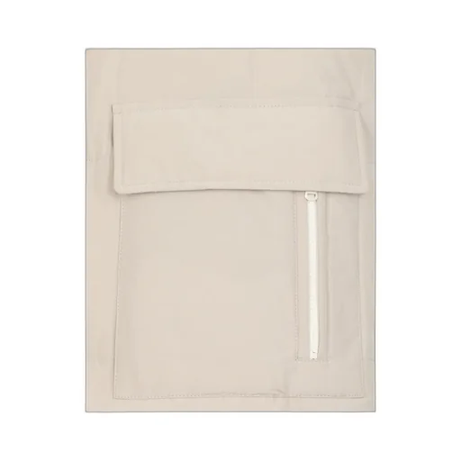 High-Neck Hooded Coat