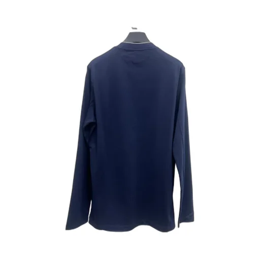 T-Shirt With Round Neck And Long Sleeves