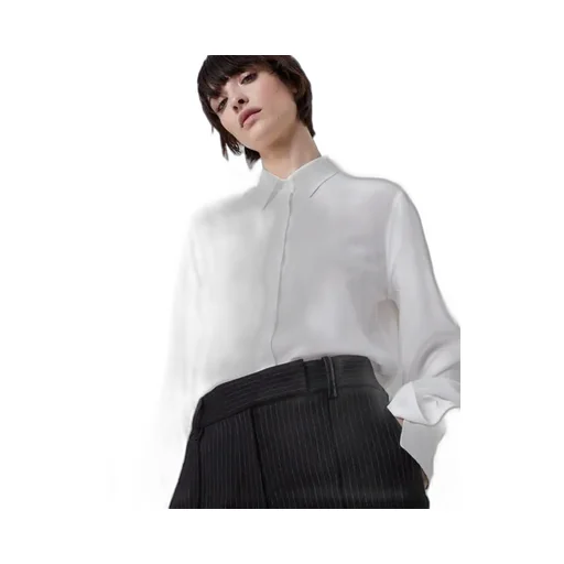 High-Waisted Tailored Trousers