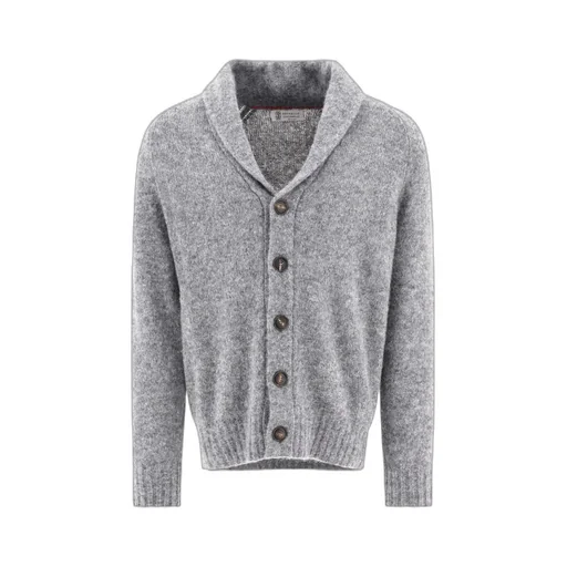Buttoned Knitted Cardigan