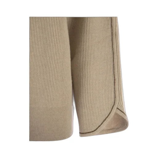 Ribbed Roundneck Knitted Jumper