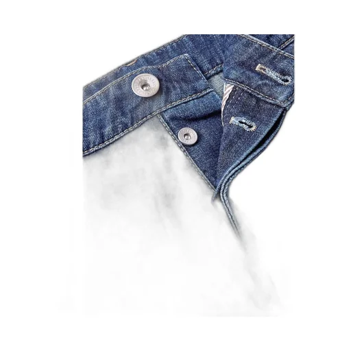 Logo Patch Straight-Leg Jeans