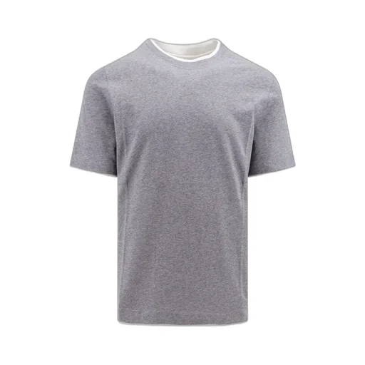 Layered-Effect Crewneck T-Shirt