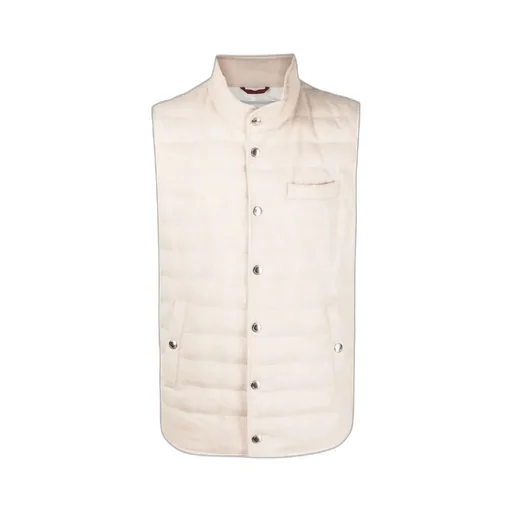 Feather-Down Padded Gilet