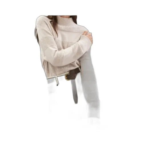 Roll Neck Knitted Jumper