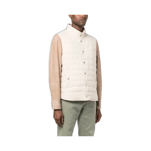 Feather-Down Padded Gilet