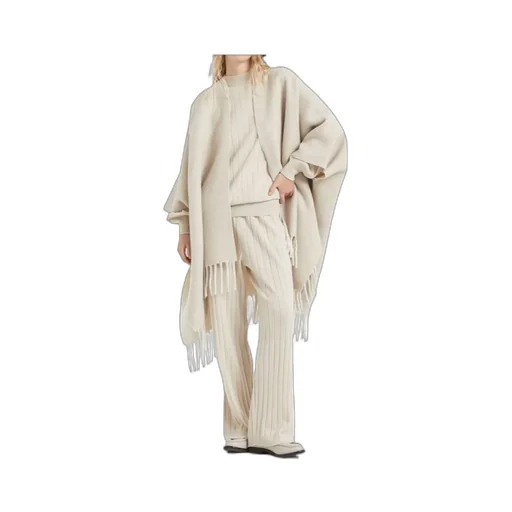 Double Knitted Poncho