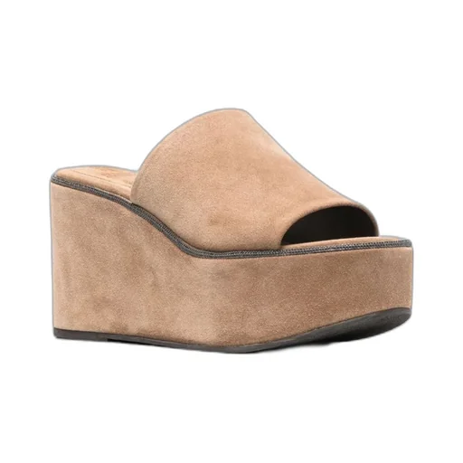Platform-Sole Mules