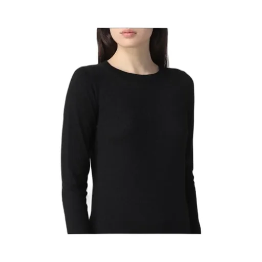 Metallic Long Sleeved Crewneck Sweater