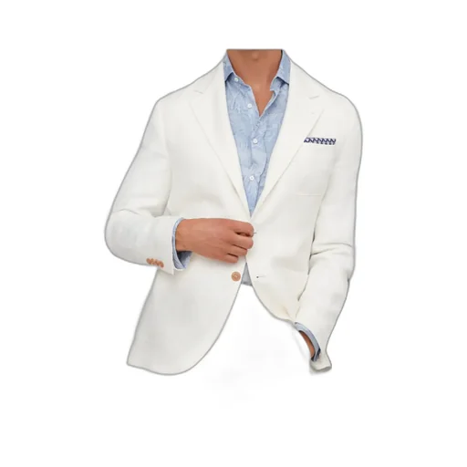 Single-Breasted Tailored Blazer