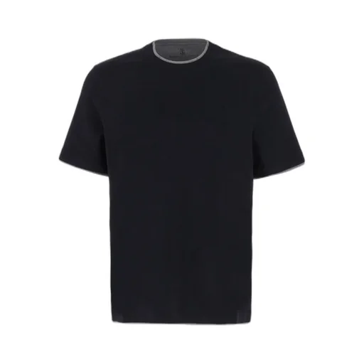 Layered-Effect Crewneck T-Shirt