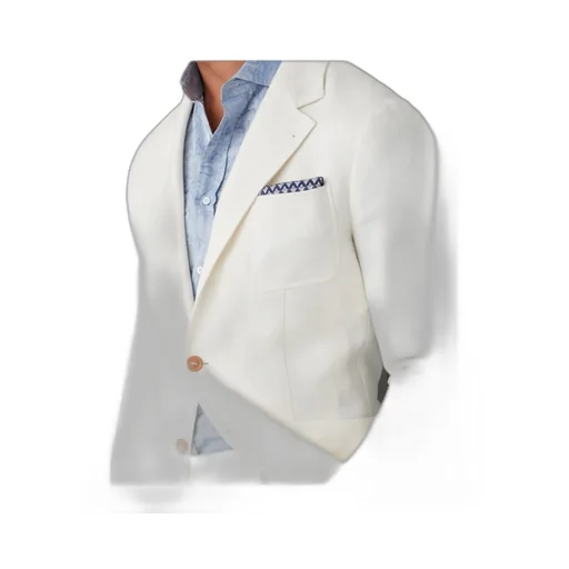 Single-Breasted Tailored Blazer