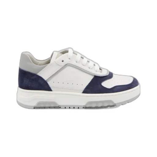 Logo-Patch Lace-Up Sneakers